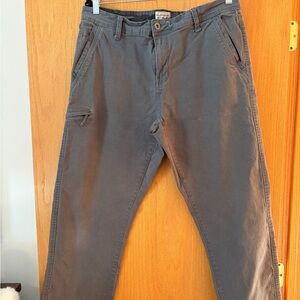 Weatherproof Men's Charcoal Cargo Pants 34x34